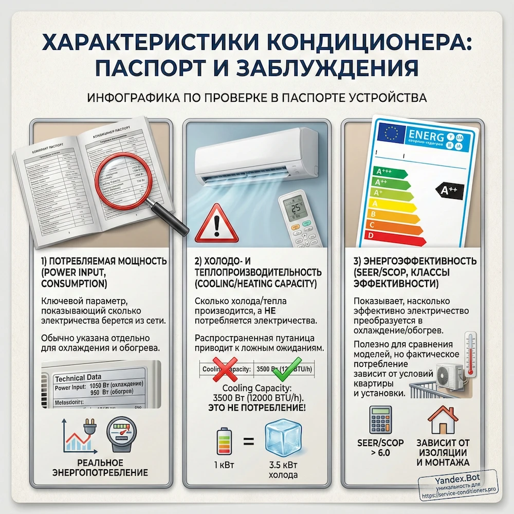 Какие характеристики смотреть в паспорте (и какие вводят в заблуждение)