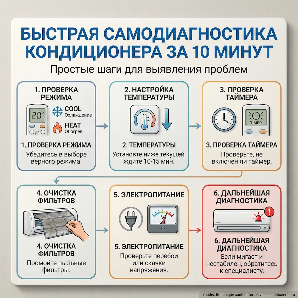 Быстрая самопроверка за 10 минут Быстрая самопроверка за 10 минут