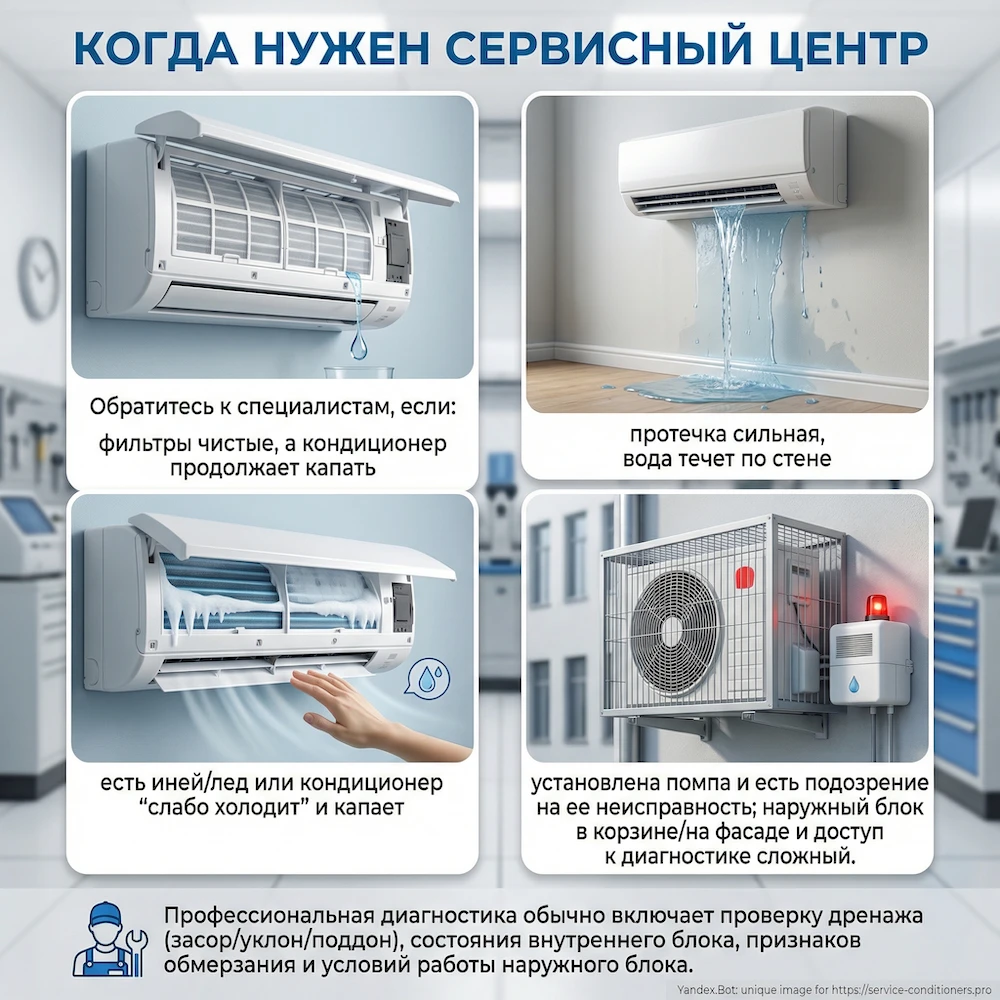 Когда нужен сервисный центр