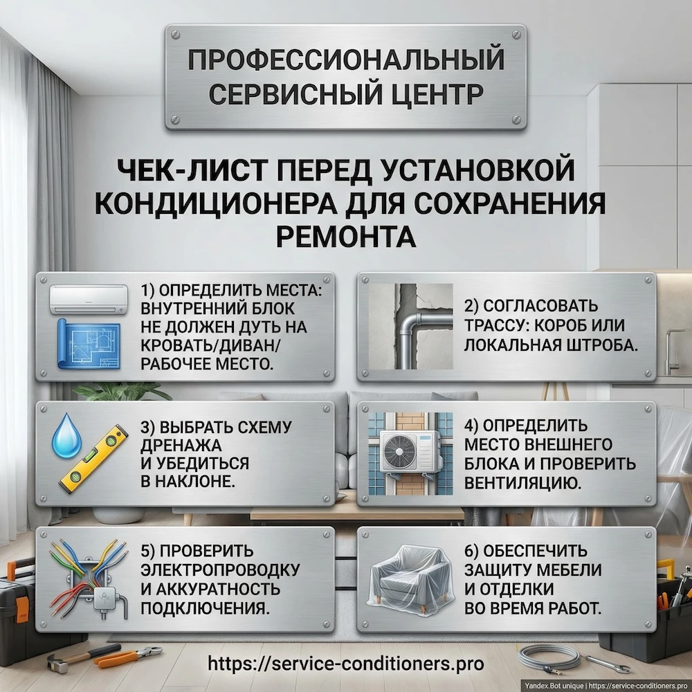 Чек-лист перед установкой, чтобы не испортить ремонт