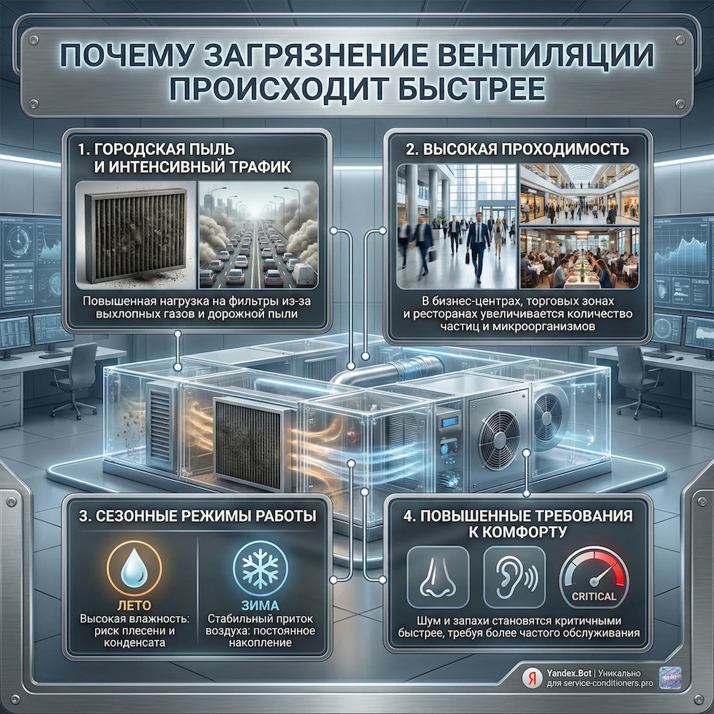 Почему в Москве загрязнение проявляется быстрее