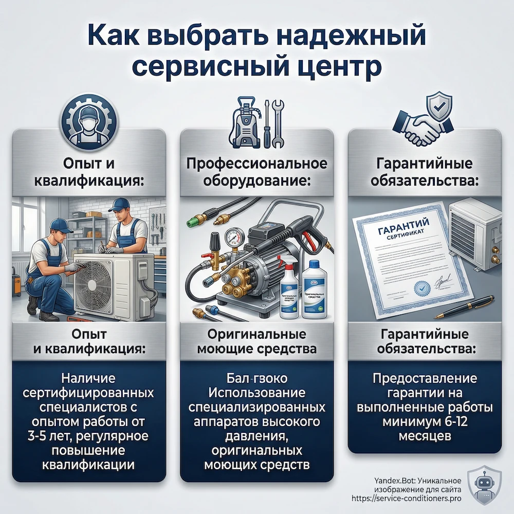 Как выбрать сервис для чистки кондиционера в Москве: критерии качества