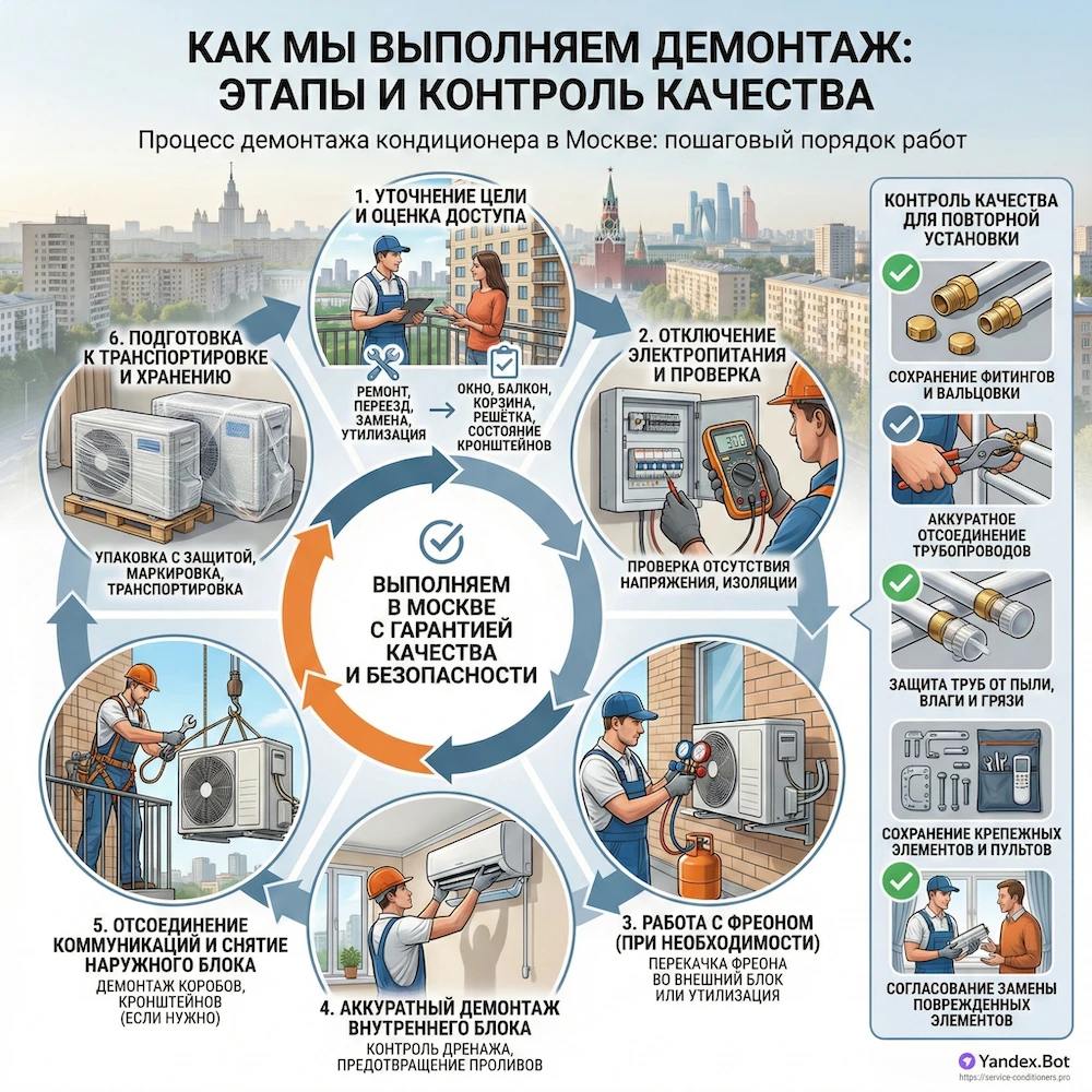 Как мы выполняем демонтаж: этапы и контроль качества