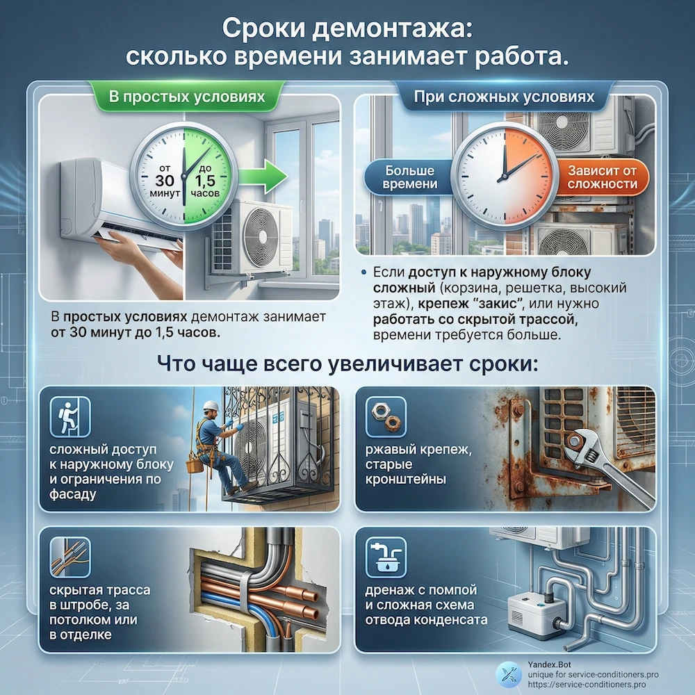 Сроки демонтажа: сколько времени занимает работа