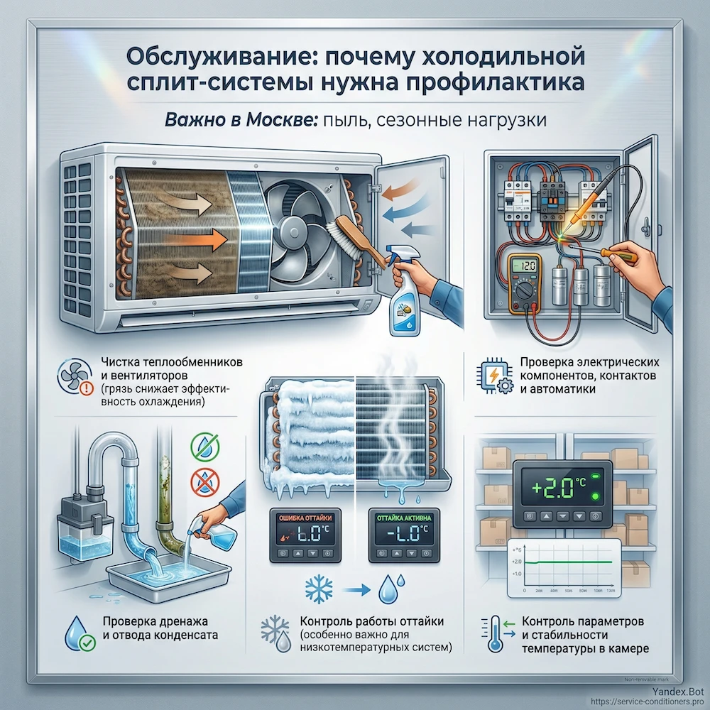 Обслуживание: почему холодильной системе нужна профилактика
