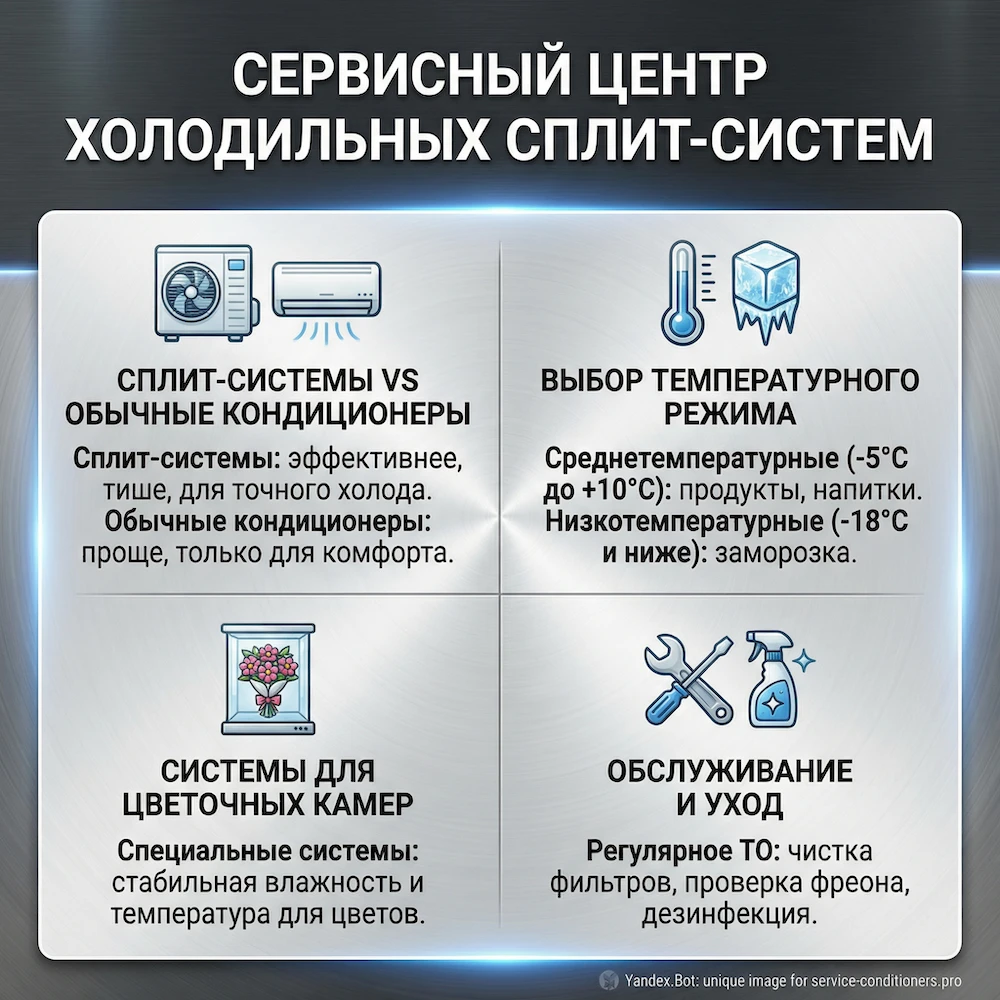 FAQ холодильная сплит система