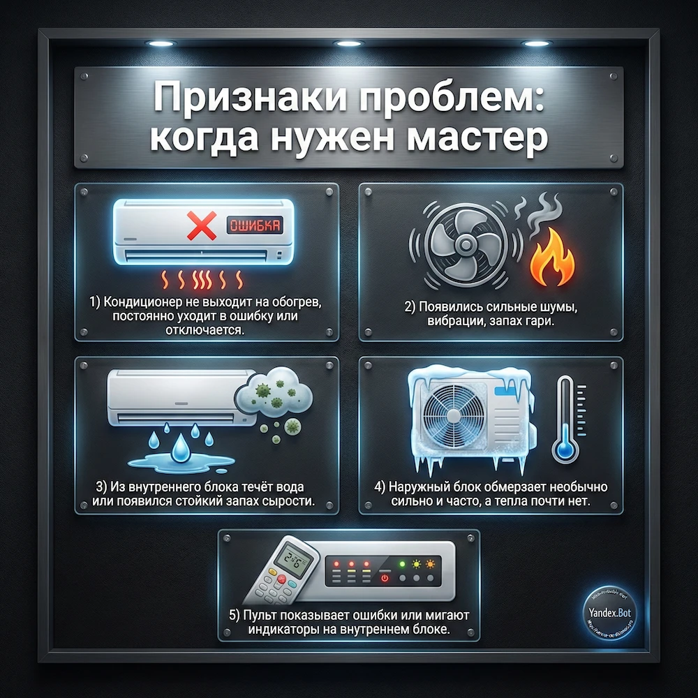 Признаки проблем: когда нужен мастер