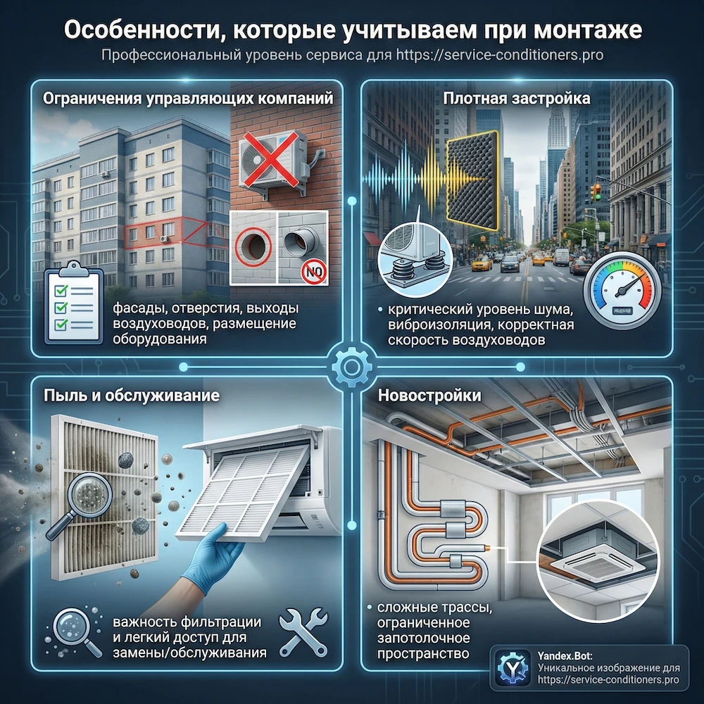Особенности Москвы, которые учитываем при монтаже