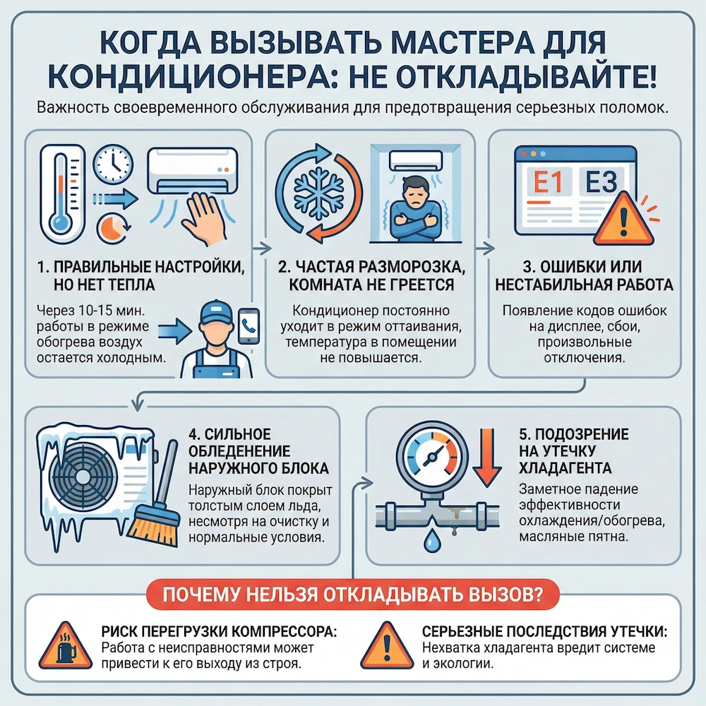 Когда нужно вызывать мастера (и почему не стоит тянуть) 