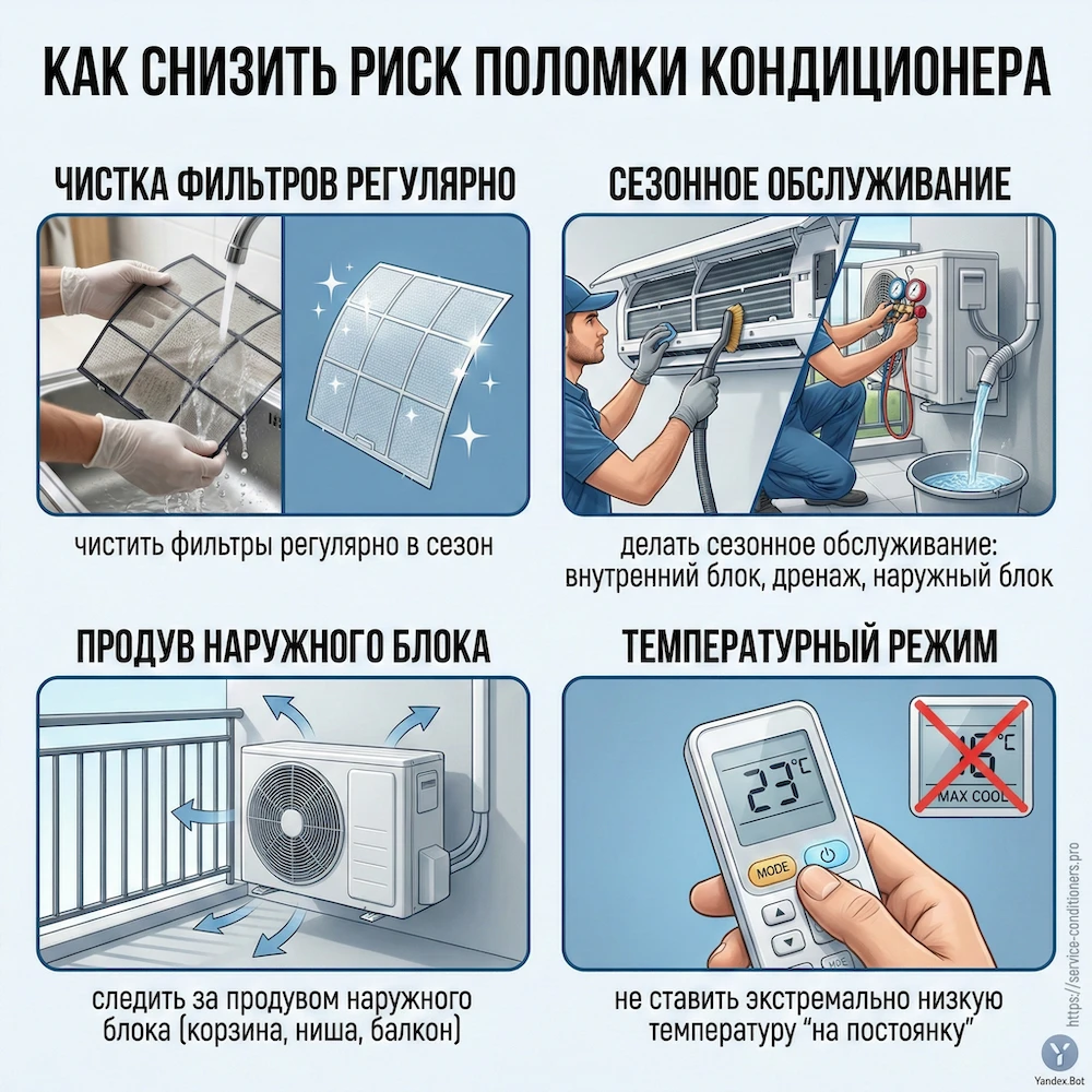 Как снизить риск неисправностей