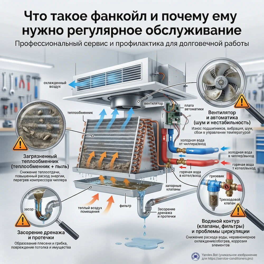 Что такое фанкойл и почему ему нужно регулярное обслуживание