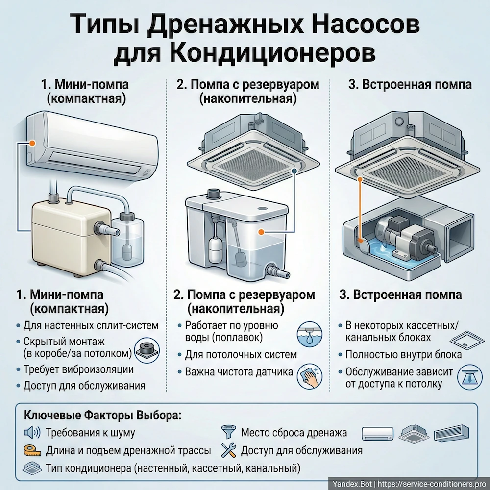 Виды дренажных помп: какую выбрать Виды дренажных помп: какую выбрать