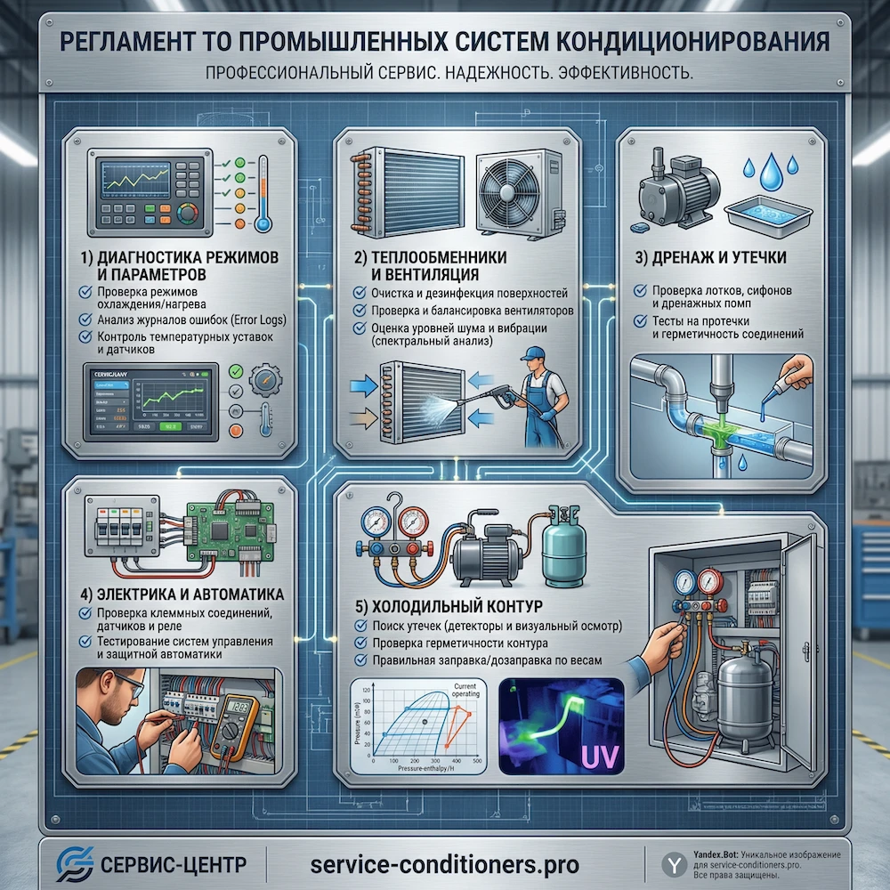 Что входит в регламент обслуживания (ТО)