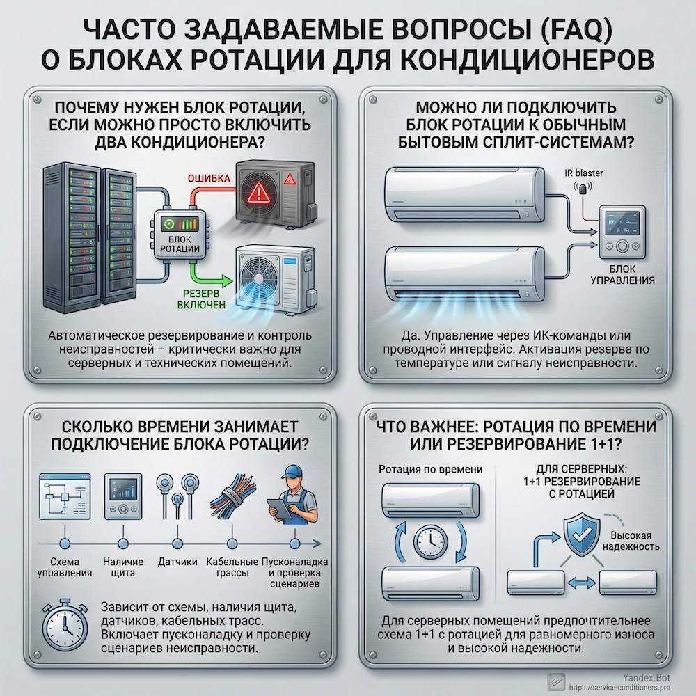 FAQ вопросы по блоку ротации