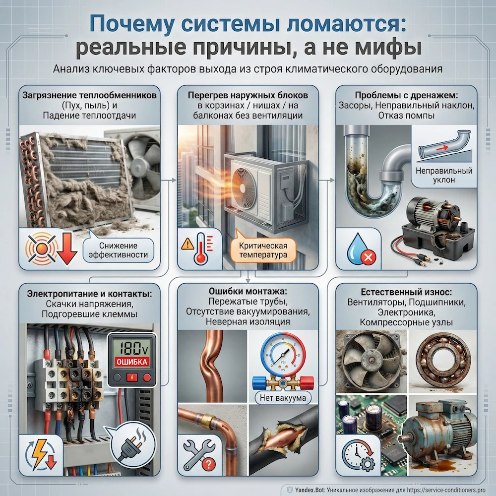 Почему системы ломаются: реальные причины, а не мифы