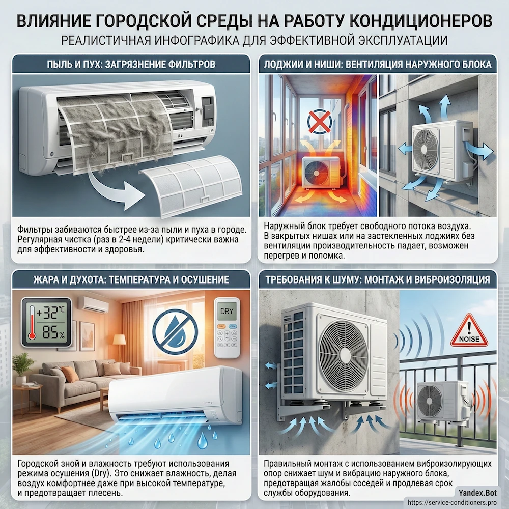 Особенности: на что влияет городская среда