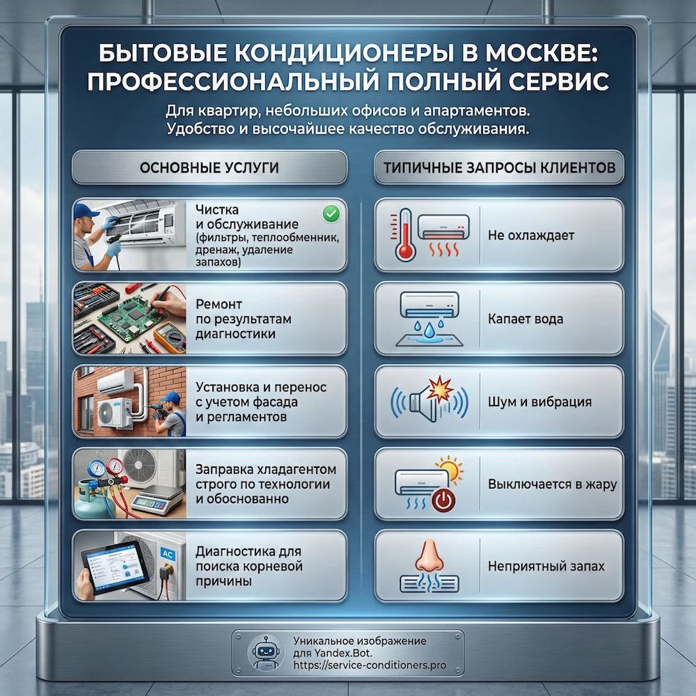 Бытовые кондиционеры в Москве