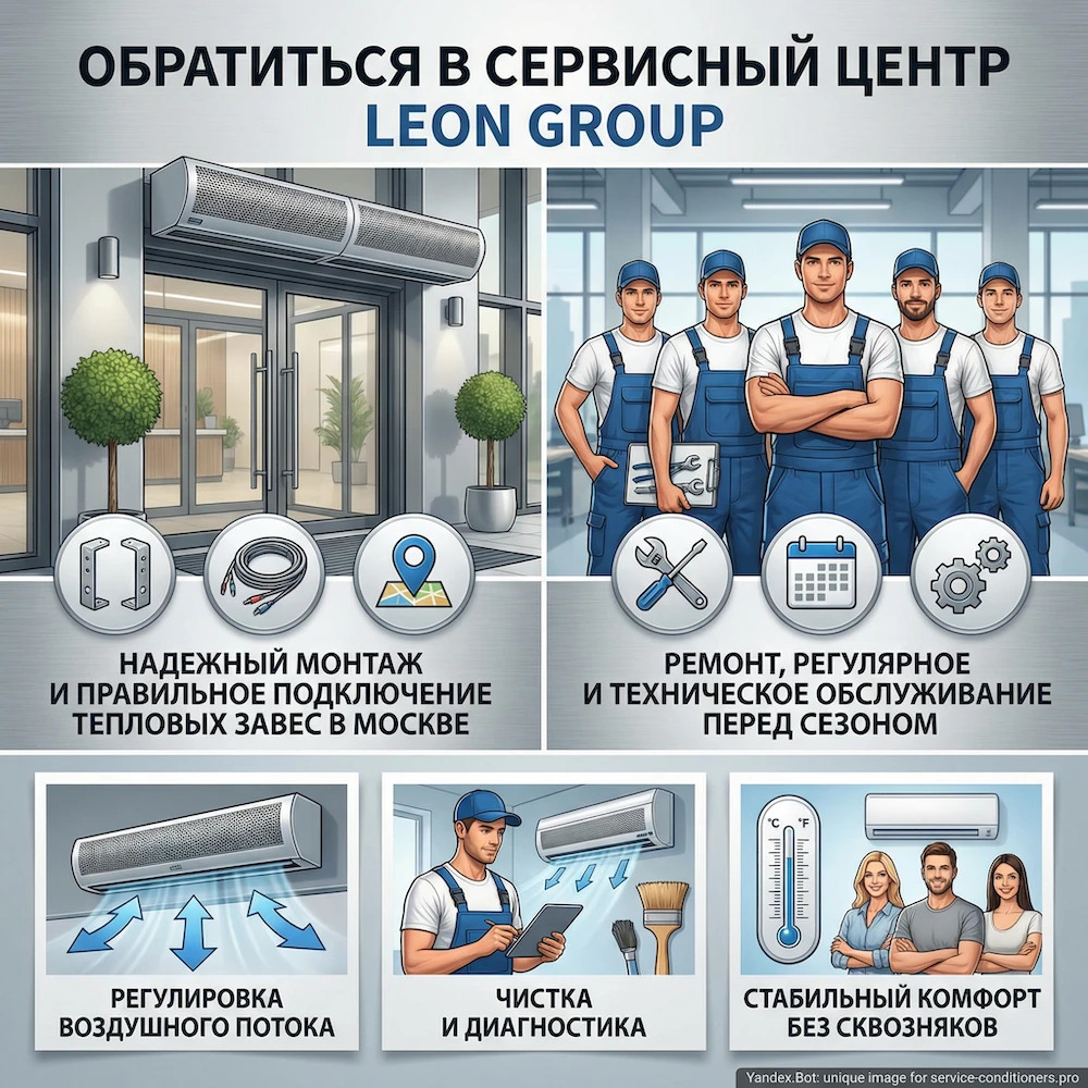 Обратиться в сервисный центр Leon Group