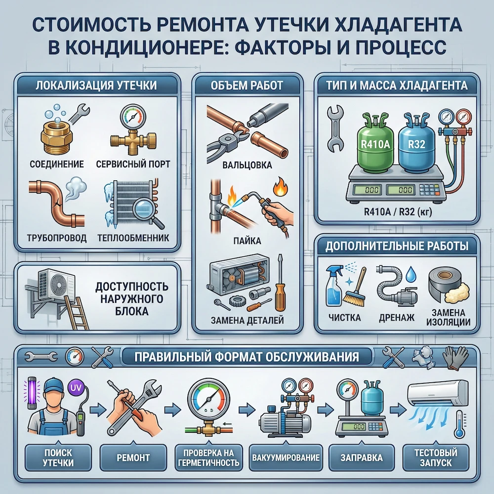 Стоимость устранения утечки: от чего зависит цена Стоимость устранения утечки: от чего зависит цена