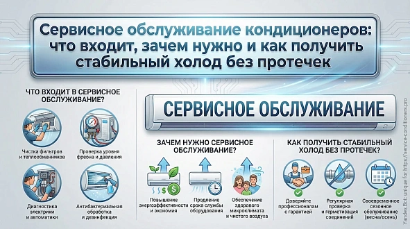 Сервисное обслуживание кондиционеров