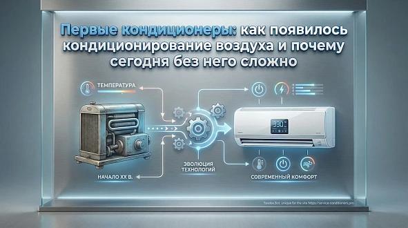 Первые кондиционеры