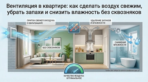 Вентиляция в квартире