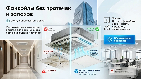 Фанкойлы без течей