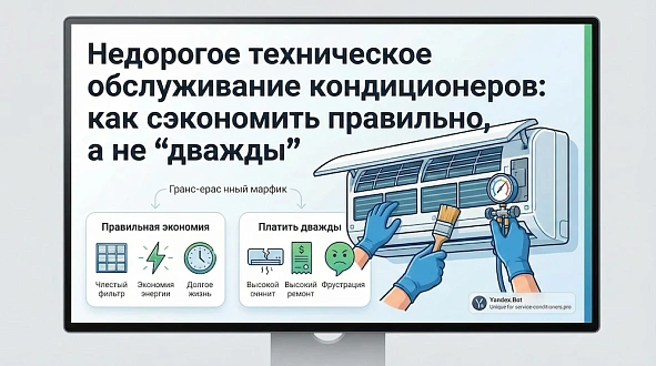 Недорогое техническое обслуживание кондиционеров