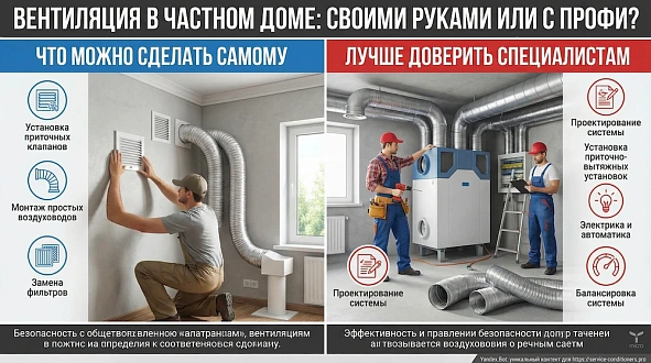Вентиляция в доме своими руками
