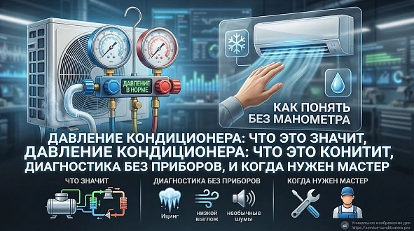 Давление в кондиционере
