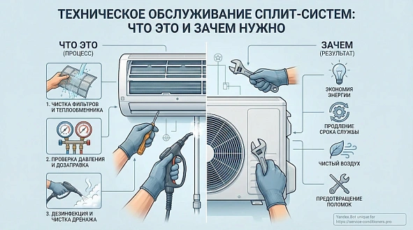 Техническое обслуживание сплит-систем