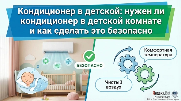 Кондиционер в детской