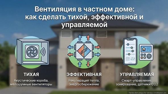 Вентиляция в частном доме