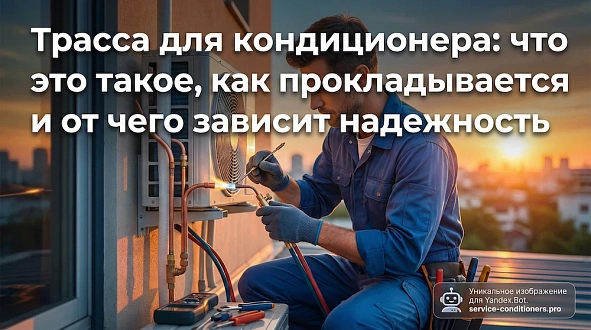 Трасса для кондиционера