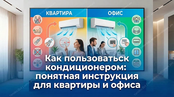 Как пользоваться кондиционером