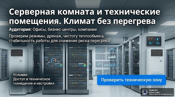 Кондиционирование серверных