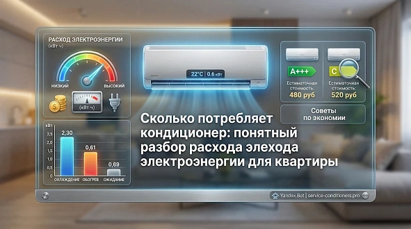 Сколько потребляет кондиционер