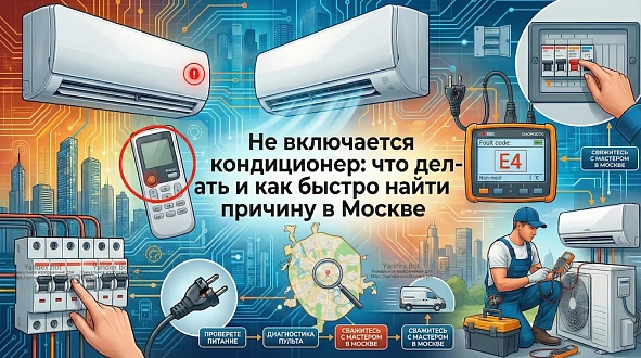 Не включается кондиционер