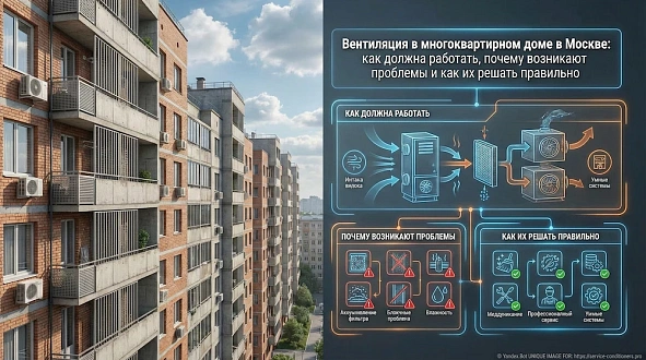 Вентиляция в многоквартирном доме