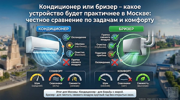 Кондиционер или бризер