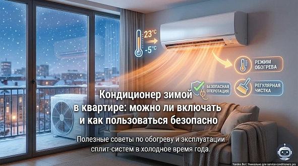 Кондиционер зимой
