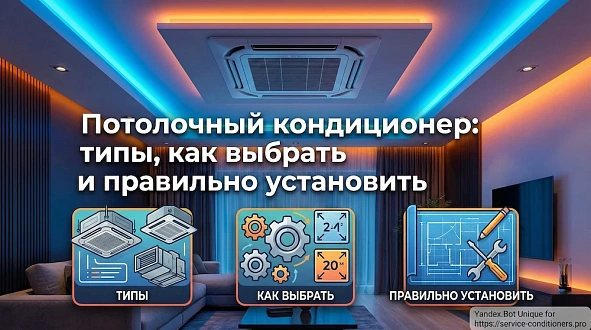 Потолочный кондиционер