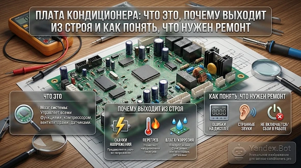 Плата кондиционера