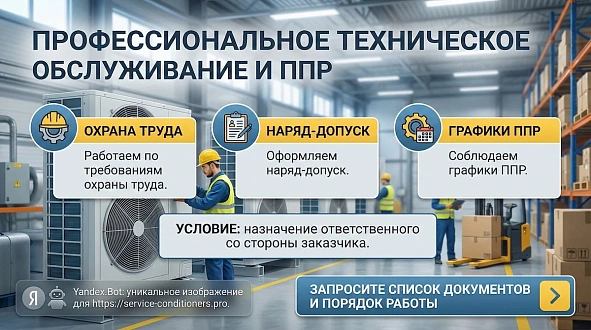 Промышленный сервис с допусками и ППР