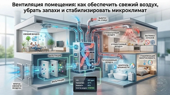 Вентиляция помещения