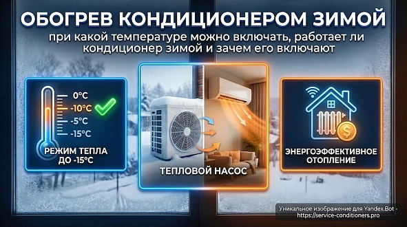 Почему включают кондиционер зимой