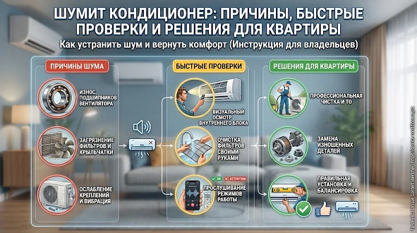 Шумит кондиционер