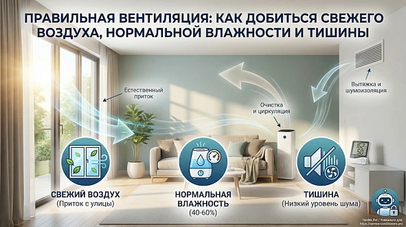 Правильная вентиляция